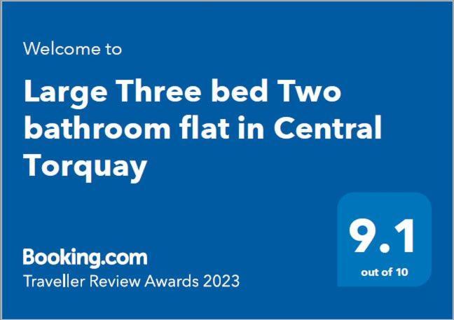 Large Three Bed Two Bathroom Flat In * Torquay