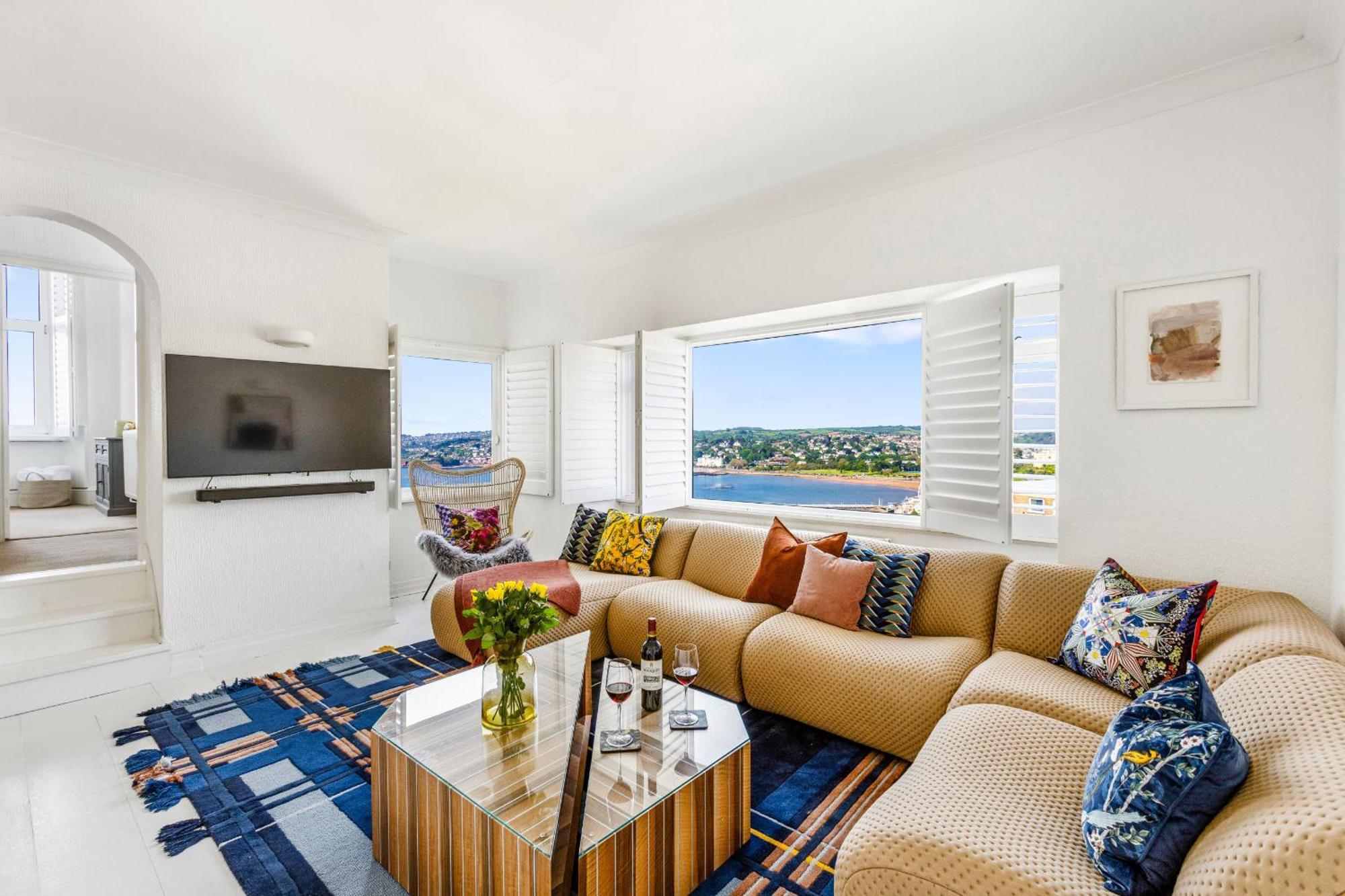 Holiday home Vane Tower - Award Winning Designer Retreat With Panoramic Sea Views Torquay