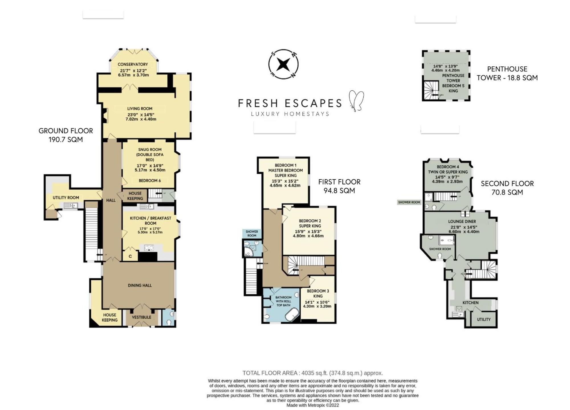 Vane Tower - Award Winning Designer Retreat With Panoramic Sea Views * Torquay