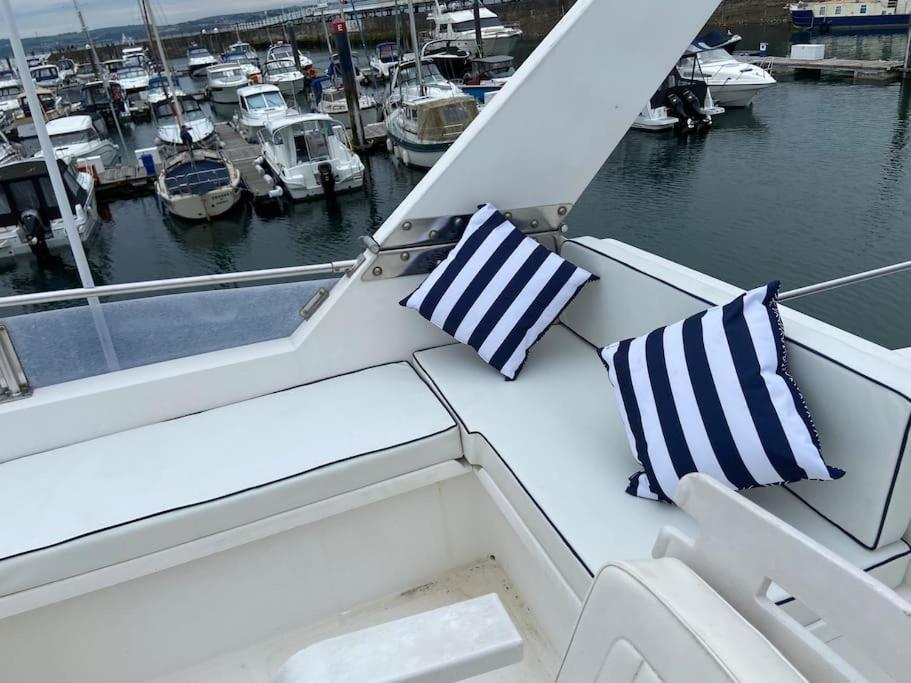 Botel Boat In Marina *